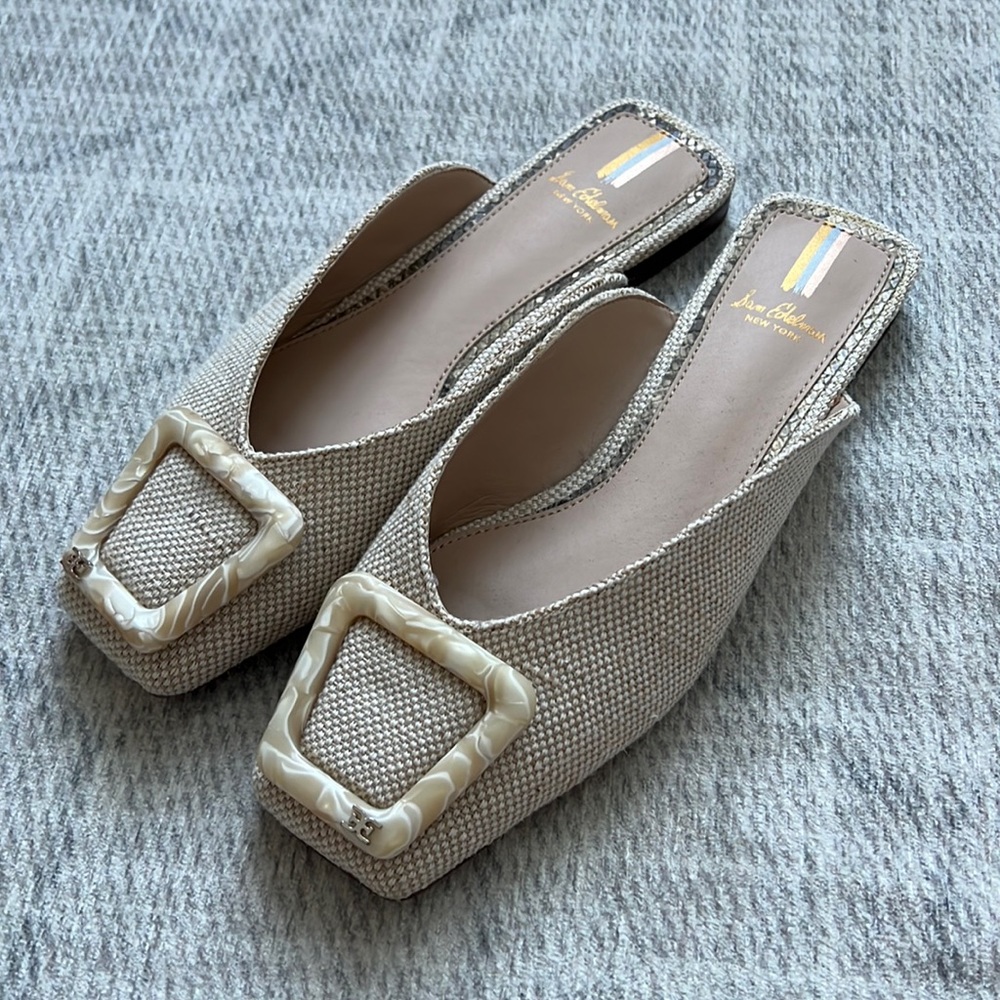 Sam Edelman Lavina Buckle Mule in 7M